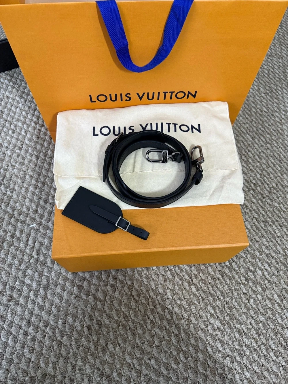 New Louis Vuitton Monogram Eclipse Clutch Box